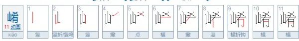 崤怎么读?