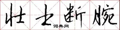 壮士断腕