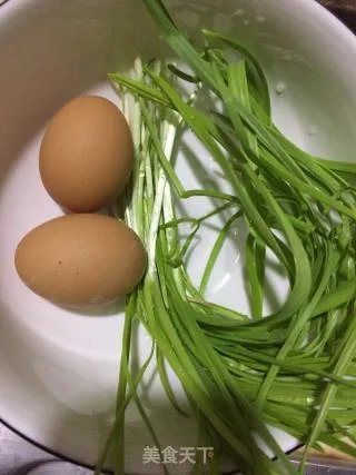 蒜苗炒鸡蛋