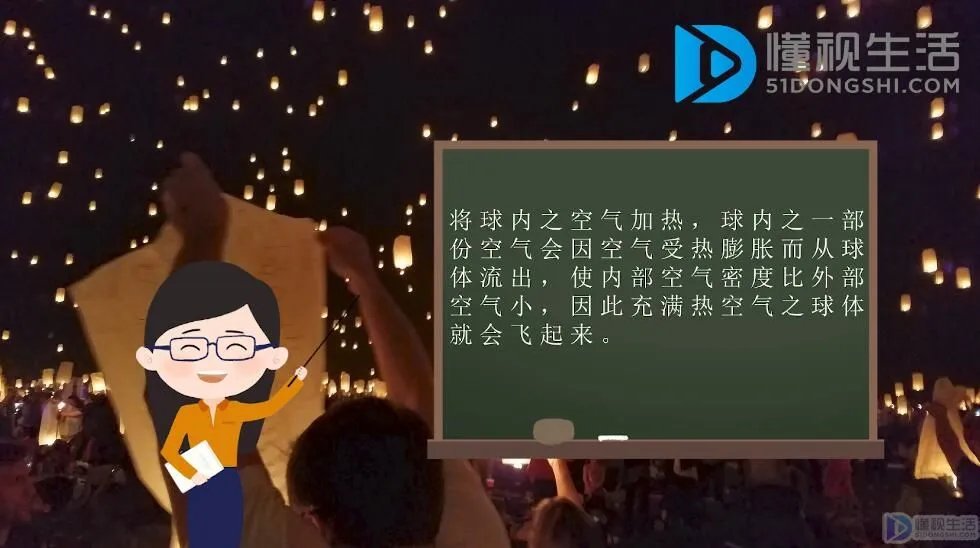 孔明灯的原理