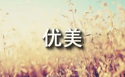 优美的作文