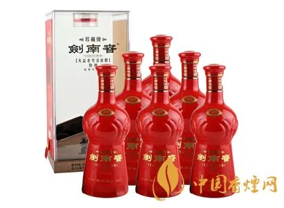 剑南春52度浓香型白酒多少钱一瓶最新价格