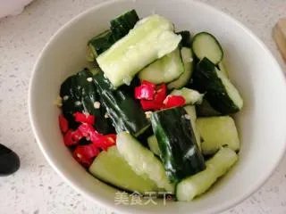 凉拌青瓜