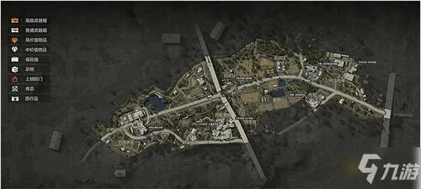 《暗区突围》全地图物资分布汇总