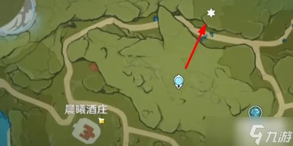 原神蒙德地灵龛位置图