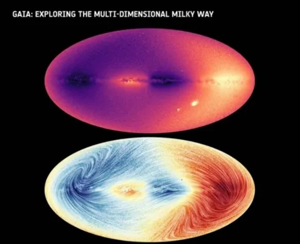 包含20亿颗恒星!欧空局发布迄今最详尽银河系星系图
