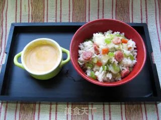 腊肠饭