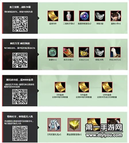 御龙在天手游免费礼包福利大全一览