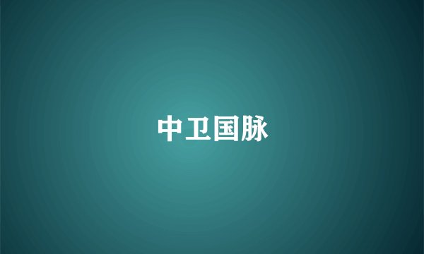 中卫国脉