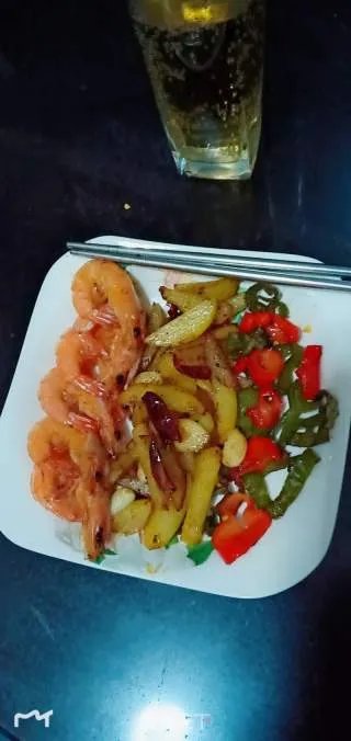 家常炒虾