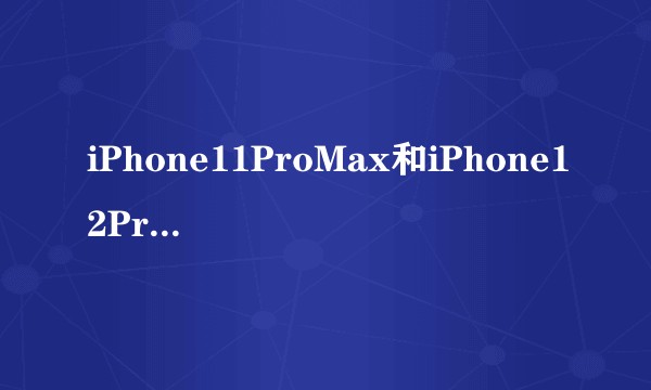 iPhone11ProMax和iPhone12ProMax那个更值得买？