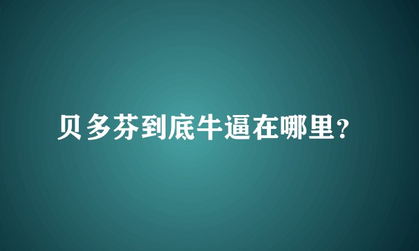 贝多芬到底牛逼在哪里？